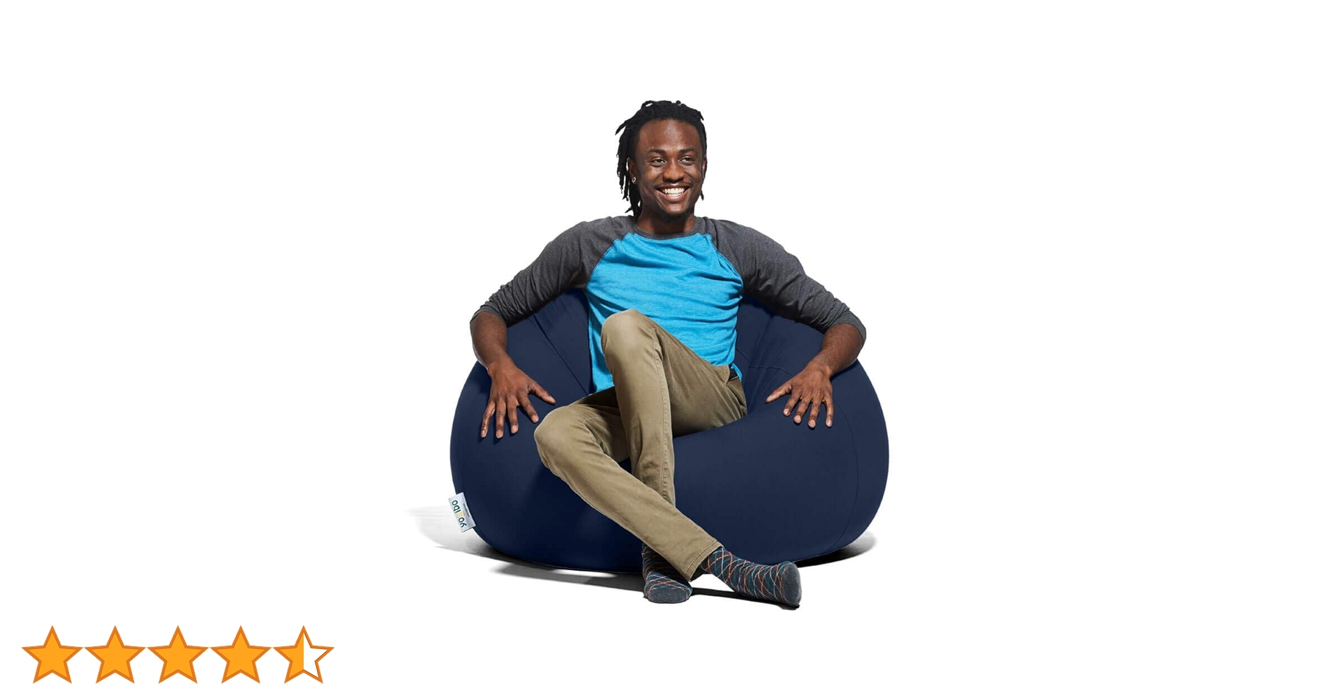 Amazon.co.jp: Yogibo Pod ヨギボー ポッド ネイビーブルー